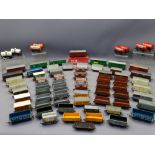 MODEL RAILWAY - Hornby Dublo, Wrenn, Dapol, Peco, Hornby goods wagons - four refrigerator vans