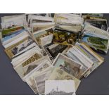 VINTAGE POSTCARD COLLECTION, early 20th century and onwards including, Shipping, Wales and Uk views,
