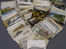 VINTAGE POSTCARD COLLECTION, early 20th century and onwards including, Shipping, Wales and Uk views,