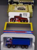 CORGI 150TH SCALE LIMITED EDITION TRUCKS to include CC13508 Volvo FM Bulk Tipper Yuill and Dodds