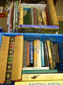 VINTAGE BOOKS within two crates