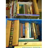 VINTAGE BOOKS within two crates
