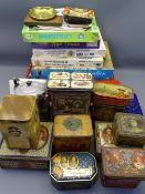 COMMEMORATIVE TINS & JIGSAWS COLLECTION within two boxes
