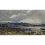 THE FOLLOWING 15 LOTS ARE A ONE OWNER COLLECTION OF WATERCOLOURS OF HISTORICAL NORTH WALES SCENES BY