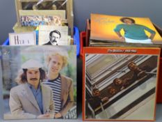 MIXED VINTAGE EPHEMERA and a quantity of vintage LPs ETC