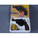 PRECISE CHAMPION ATHLETIC STARTER REVOLVER, 32 & 22 CALIBRE boxed