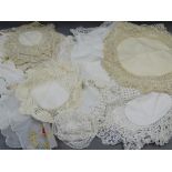 EMBROIDERED TRAY CLOTHS a collection