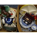 CARLTONWARE HORS D'OEUVRES DISH, Newport dish, Royal Doulton and an assortment of other china and