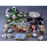 LIMOGES CABINET CHINA, Pendelfin rabbit ETC