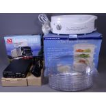 DANITA 3000 BOXED MOBILE CB RADIO and a food steamer