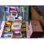 DIECAST VEHICLES - including Marvel, Corgi, Matchbox ETC (2 boxes)