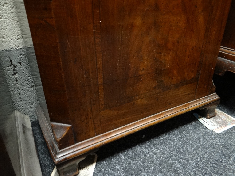 19TH CENTURY MAHOGANY 8-DAY LONGCASE CLOCK, painted moon phase dial signed 'Warwick High St. - Image 25 of 48