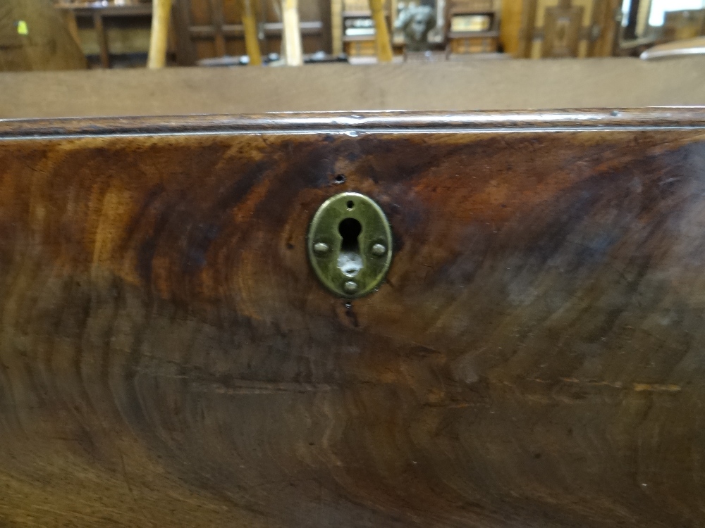 GEORGE III MAHOGANY TALLBOY CHEST, dentil cornice with blind fret frieze and canted corners, - Image 13 of 45