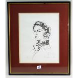 PIETRO ANNIGONI limited edition (173/850) lithograph publ. Blenheim Fine Arts Ltd. 1978 - Portrait