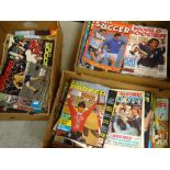 LARGE COLLECTION OF 'WORLD SOCCER' MAGAZINES, dates from Jan 1966- June 2005, many consecutive