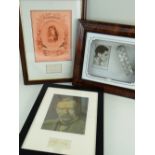 WELSH RELATED CELEBRITY AUTOGRAPHS & MEMORABILIA including autographed photograph of Ivor Novello in