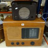 TWO VINTAGE RADIOS including one by Bush, Bakelite type DAC.90 (2)