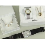 SKAGEN OF DENMARK JEWELLERY & WATCHES to include two wristwatches, necklace and bracelet (some