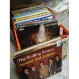 ASSORTED VINTAGE LPs including Rolling Stones, The Beatles, Emile Ford ETC