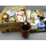 CHINA & POTTERY, an assortment including Jasperware, Aynsley, Crown Devon ETC (2 boxes)