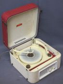 VINTAGE CASED RECORD PLAYER by Tune time