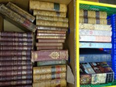 LEATHERBOUND & OTHER VINTAGE BOOKS including Cassell's 'A History of the English Speaking People'