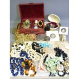 VICTORIAN PINCHBECK, SILVER, VINTAGE MARCASITE and other costume jewellery and collectables to