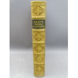 GRAY'S POEMS & LETTERS leather bound with gilt spine tooling, printed at The Chiswick Press,