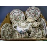 INDIAN TREE DINNERWARE by Johnson Brothers approximately 60 plus pieces