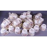 WEDGWOOD LICHFIELD TEAWARE, 50 plus pieces including teapot and cover