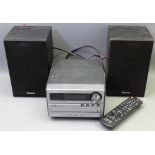 PANASONIC SA-PN04 CD & RADIO WITH SPEAKERS & REMOTE CONTROL E/T