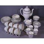 WEDGWOOD COLONNADE & ROYAL DOULTON PROVENCAL TEA & COFFEE WARE PART SETS