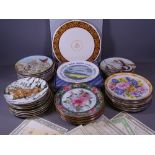 COLLECTOR'S DECORATIVE WALL PLATES, some with certificates, mainly unboxed