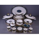 ROYAL DOULTON CARLYLE DINNER & TABLE WARE, approximately 50 pieces including tureens with covers,