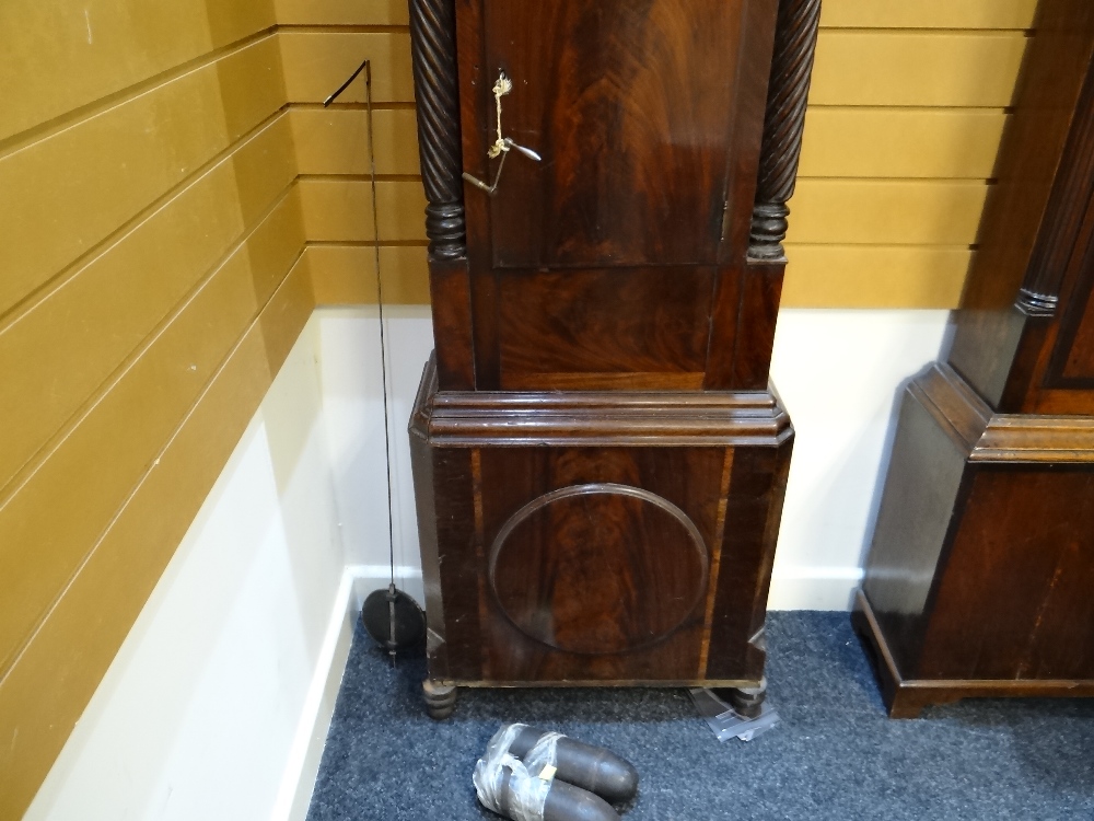 DOCUMENTARY MID-19TH CENTURY WELSH MAHOGANY LONGCASE CLOCK, by John Jones, Aberystwyth, c.1845, swan - Image 42 of 45