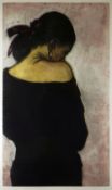 PETER KOSOWICZ limited edition (15/75) colour etching - figure, entitled in pencil 'Spanish Lady' to