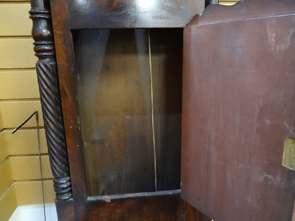 DOCUMENTARY MID-19TH CENTURY WELSH MAHOGANY LONGCASE CLOCK, by John Jones, Aberystwyth, c.1845, swan - Image 41 of 45