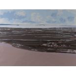 ARTHUR CHARLTON limited edition colour print - Swansea Bay with boats, 42.5 x 57cms Provenance: from