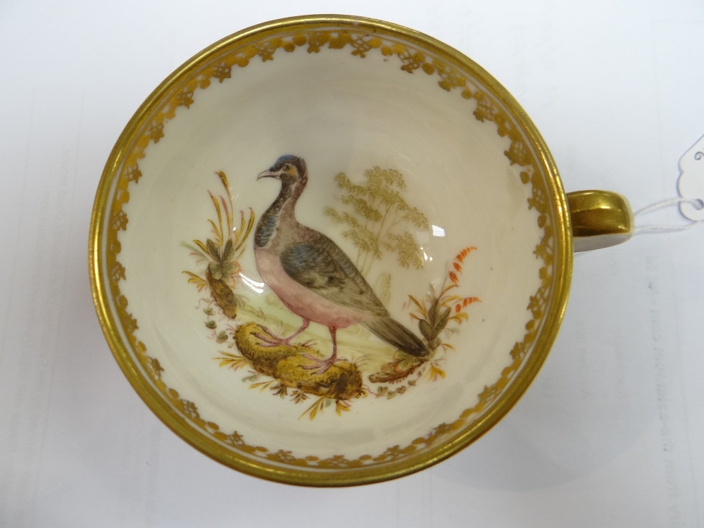 A NANTGARW PORCELAIN CUP & SAUCER FROM THE MACKINTOSH SERVICE decorated richly in gilding with - Image 25 of 25