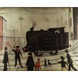 LAURENCE STEPHEN LOWRY (1887 - 1976) colour print form an edition of 750 - entitled 'The Level