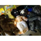 NODDY, WINNIE THE POOH, PADDINGTON and other toy collectables, soft toys, Teddy bears and dolls