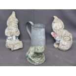 GARDEN STONEWARE - GNOMES ETC