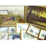 PAINTINGS & PRINTS, an assortment of various subjects