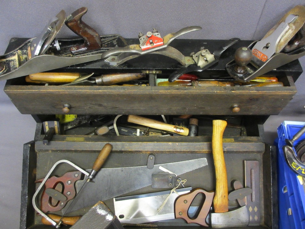 EXCELLENT QUANTITY & COLLECTION OF WELL KEPT VINTAGE & LATER TOOLS, EQUIPMENT and boxes of screws - Image 3 of 4