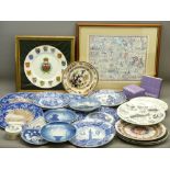 ROYAL DOULTON, WEDGWOOD, COPENHAGEN and other decorative plates, Wedgwood Jasperware and other in