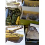 TAMIYA KIT MODEL TANKS & OTHERS to include three unchecked but appear unopened kits for a Flakpanzer