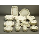 ROYAL ALBERT WINSOME BONE CHINA TEA & DINNER WARE, 40 plus pieces