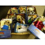 BOXED MEERKAT COLLECTABLES (9) with an associated book titled 'A Simples Life' 2010