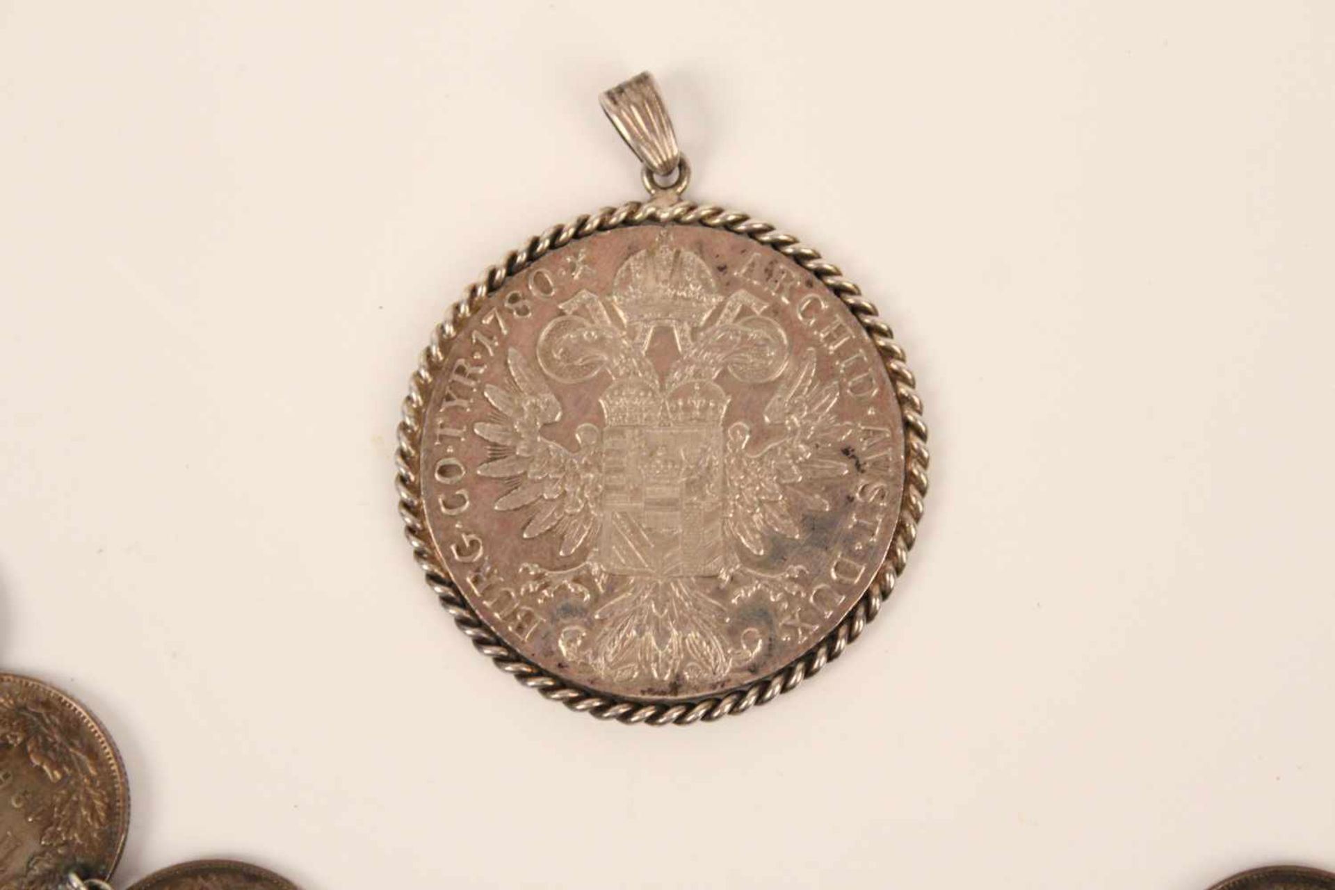 Taler Maria Theresia 1780 SF und Charivari+/- 27 versch. Münzen der Niederlande, Schweiz, V - Image 4 of 5