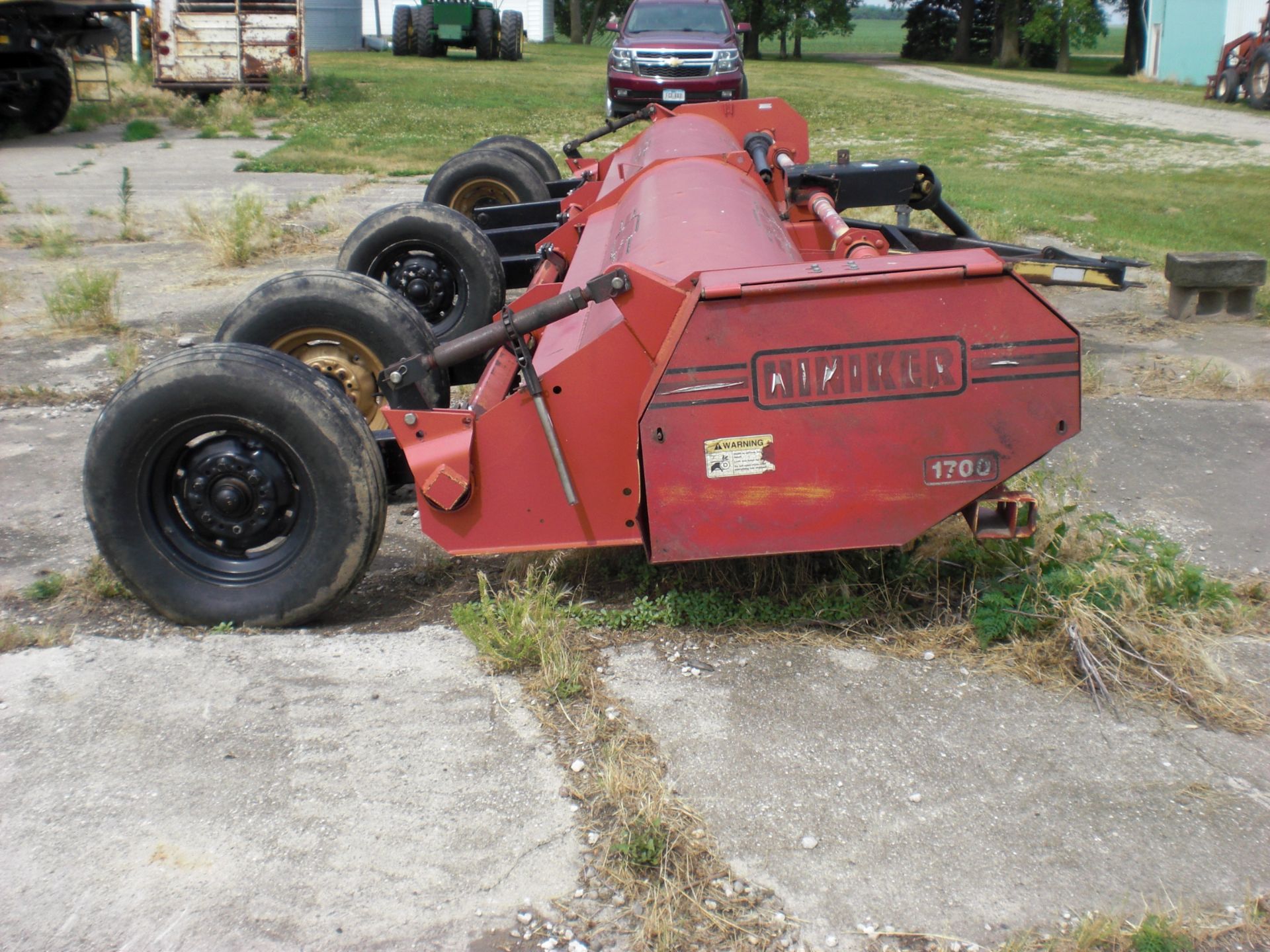 20’ 8-30 Hiniker 1770 flail stalk cutter, new knives. - Image 3 of 3